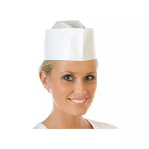 Calot papier crêpé neutre (1B01)